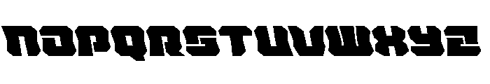 Krieger Bell Leftalic Font UPPERCASE