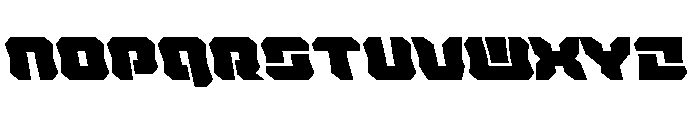 Krieger Bell Leftalic Font LOWERCASE