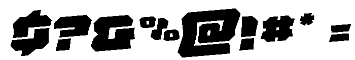 Krieger Bell Rotalic Font OTHER CHARS