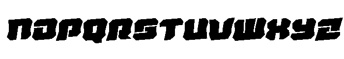 Krieger Bell Rotalic Font UPPERCASE