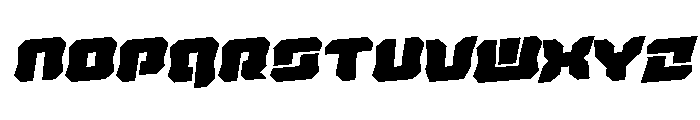 Krieger Bell Rotalic Font LOWERCASE