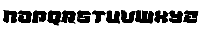 Krieger Bell Rotated 2 Font UPPERCASE