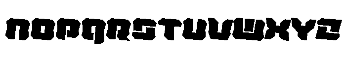 Krieger Bell Rotated 2 Font LOWERCASE