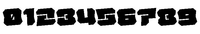 Krieger Bell Rotated Font OTHER CHARS
