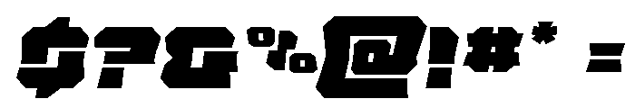 Krieger Bell Semi-Italic Font OTHER CHARS