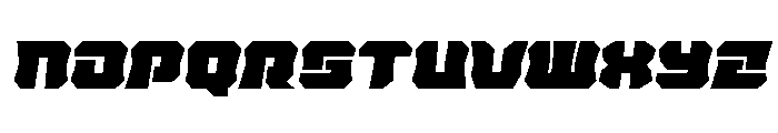 Krieger Bell Semi-Italic Font UPPERCASE