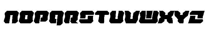 Krieger Bell Semi-Italic Font LOWERCASE