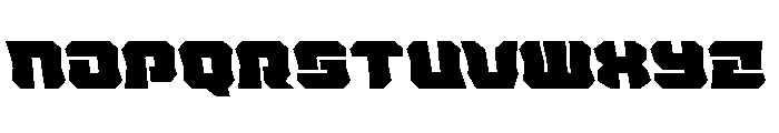 Krieger Bell Semi-Leftalic Font UPPERCASE