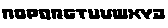 Krieger Bell Semi-Leftalic Font LOWERCASE
