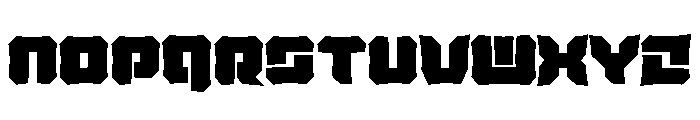 Krieger Bell Spiked Font LOWERCASE