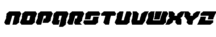 Krieger Bell Super-Italic Font LOWERCASE