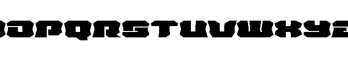 Krieger Bell Wide Font UPPERCASE