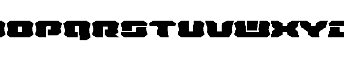 Krieger Bell Wide Font LOWERCASE