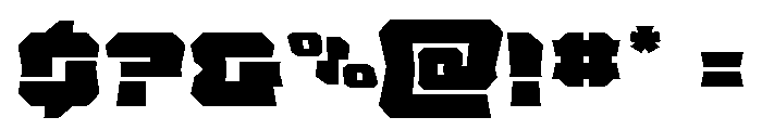 Krieger Bell Font OTHER CHARS