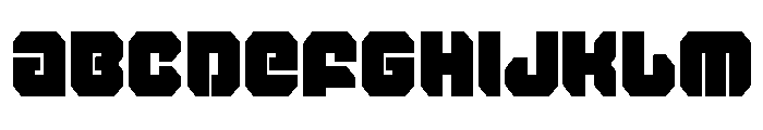 Krieger Condensed Font UPPERCASE