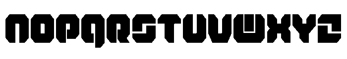 Krieger Condensed Font LOWERCASE