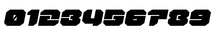 Krieger Expanded Italic Font OTHER CHARS