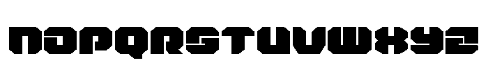 Krieger Expanded Font UPPERCASE