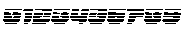 Krieger Gradient Italic Font OTHER CHARS