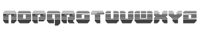 Krieger Gradient Font LOWERCASE