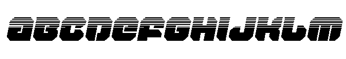 Krieger Halftone Italic Font UPPERCASE