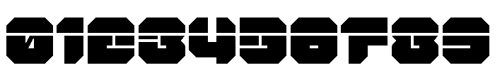 Krieger Laser Font OTHER CHARS