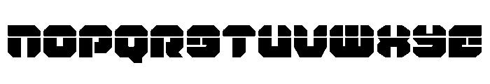 Krieger Laser Font UPPERCASE