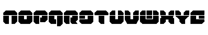 Krieger Laser Font LOWERCASE