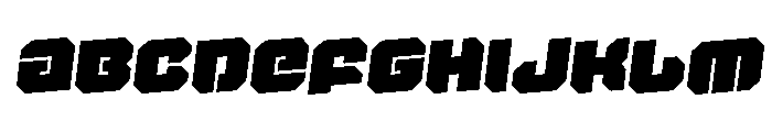 Krieger Rotalic Font UPPERCASE
