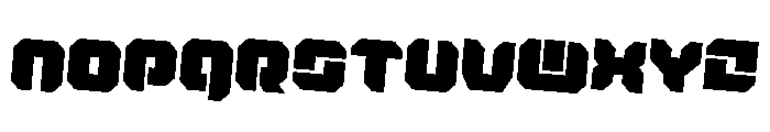 Krieger Rotated 2 Font LOWERCASE