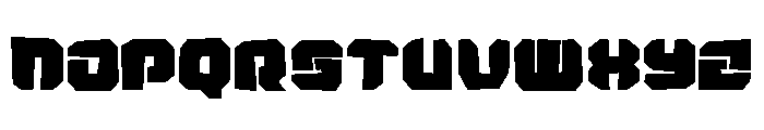 Krieger Rough Font UPPERCASE