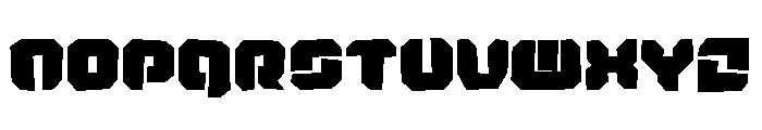 Krieger Rough Font LOWERCASE
