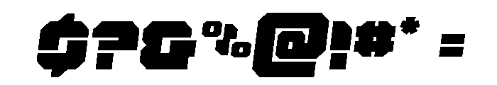 Krieger Semi-Italic Font OTHER CHARS