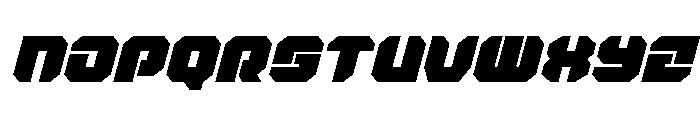 Krieger Super-Italic Font UPPERCASE