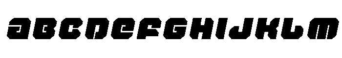 Krieger Title Italic Font UPPERCASE
