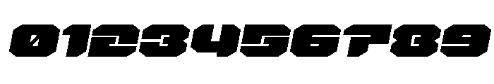 Krieger Wide Italic Font OTHER CHARS