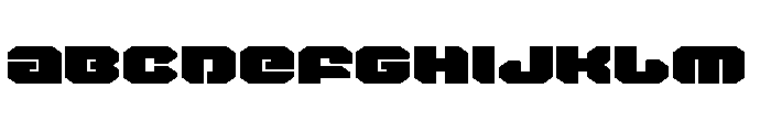 Krieger Wide Font UPPERCASE