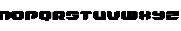 Krieger Wide Font UPPERCASE
