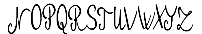 Kristaly Font UPPERCASE