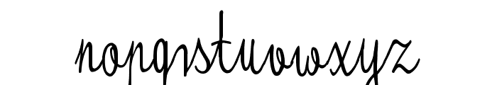 Kristaly Font LOWERCASE