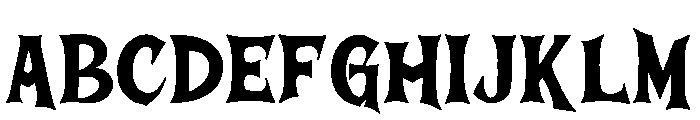 Kroco Casper Font UPPERCASE