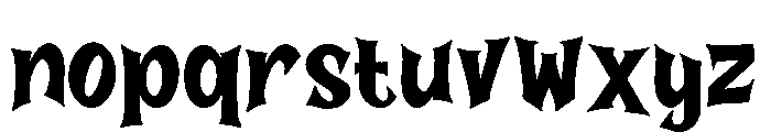 Kroco Casper Font LOWERCASE