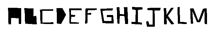 Krop Regular Font UPPERCASE