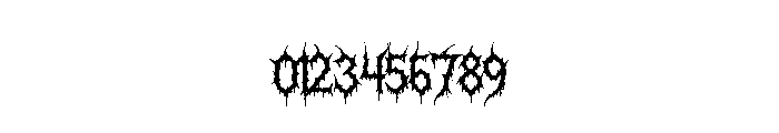 Kroven Regular Font OTHER CHARS
