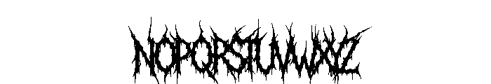Kroven Regular Font UPPERCASE
