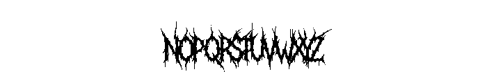 Kroven Regular Font LOWERCASE