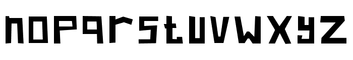 KrunchRegular Font LOWERCASE