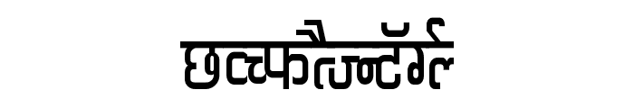 Kruti Dev 060  Thin Font UPPERCASE