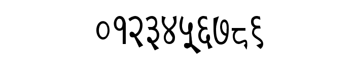 Kruti Dev 130 Condensed Font OTHER CHARS