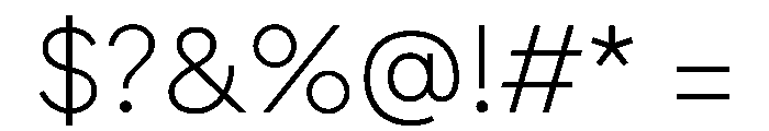 Kripa 100 Font OTHER CHARS